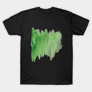 Green abstract painting, Green Creativity T-Shirt